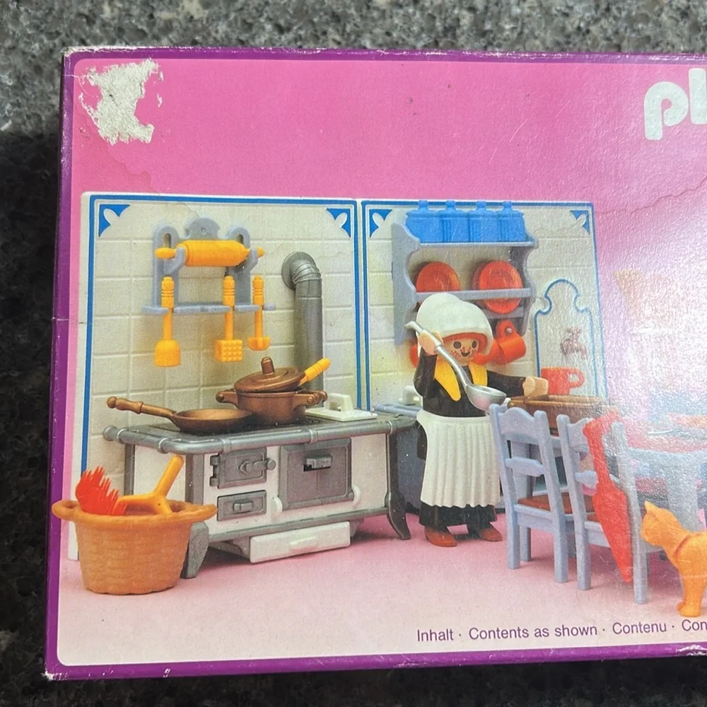 Playmobile 5322 Vintage collectible made in Germany 1992 Kitchen set
